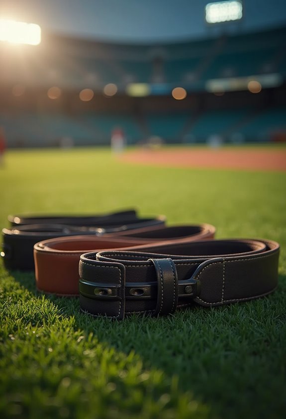 baseball belts for performance