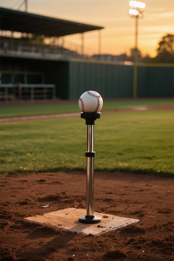 batting tee swing improvement