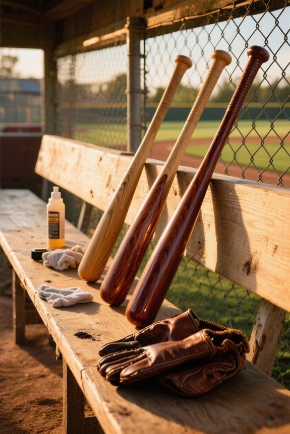 care for wooden bats
