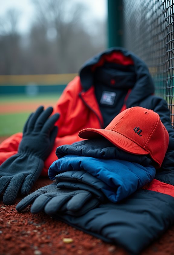 cold weather baseball gear