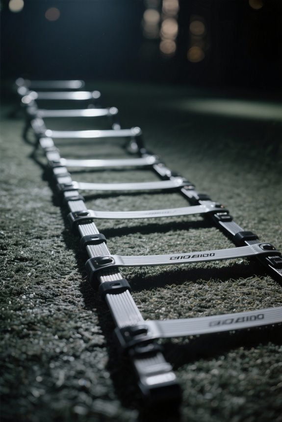 durable portable agility ladder