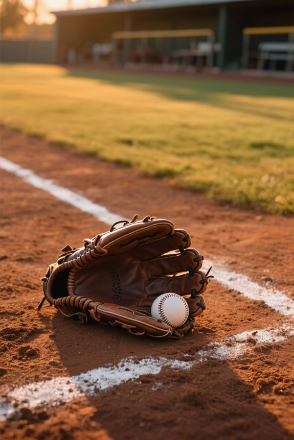 fielding a ground ball