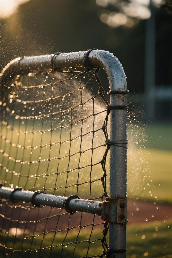 gentle net cleaning techniques