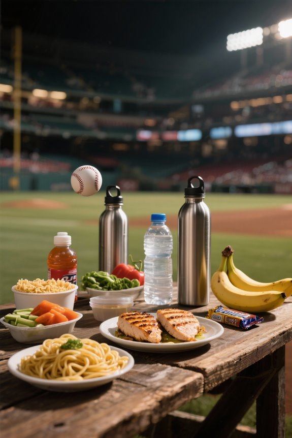 pre game nutrition strategies outlined