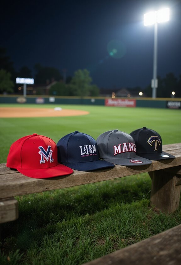 stylish baseball snapback hats