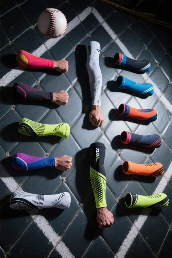 top compression arm sleeves