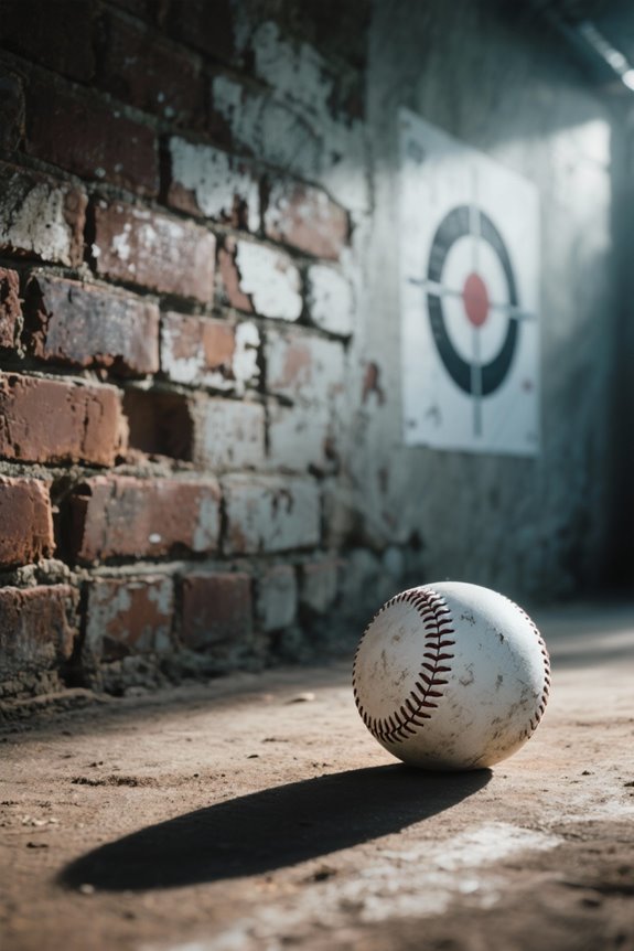 wall drills for pitching precision