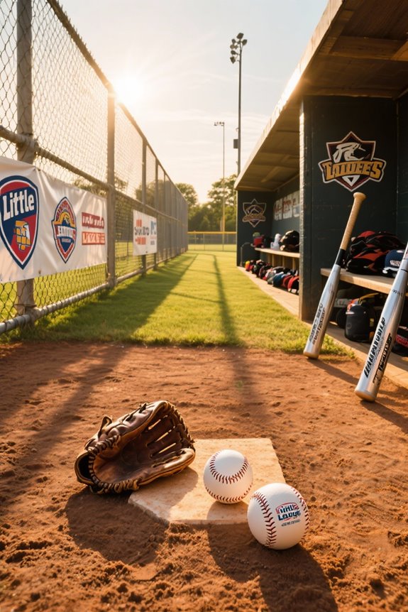 youth baseball competition types