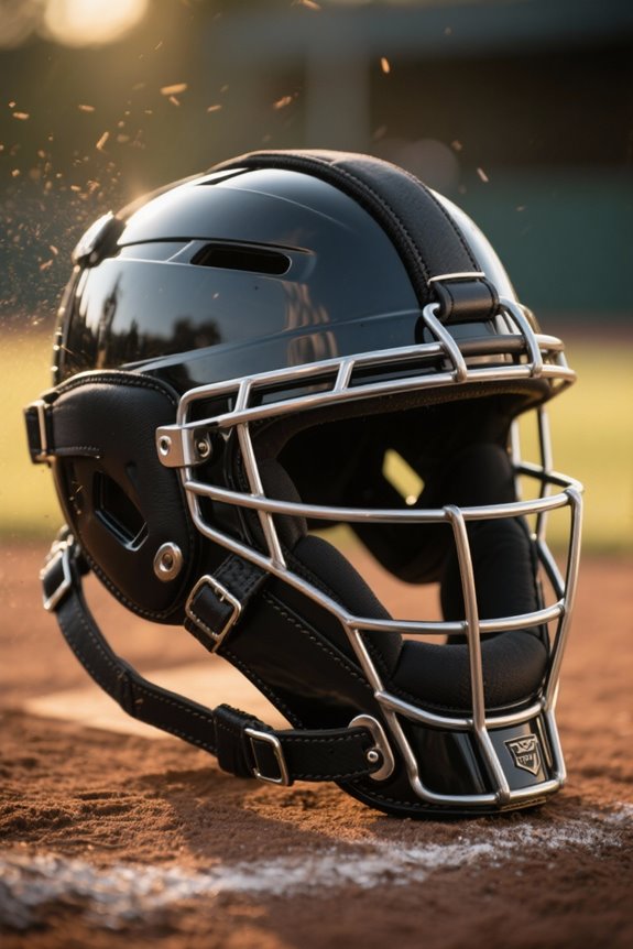 youth catcher safety helmets
